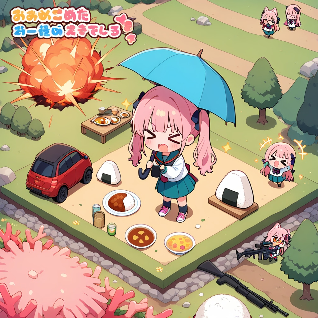 ピンク髪ちゃん