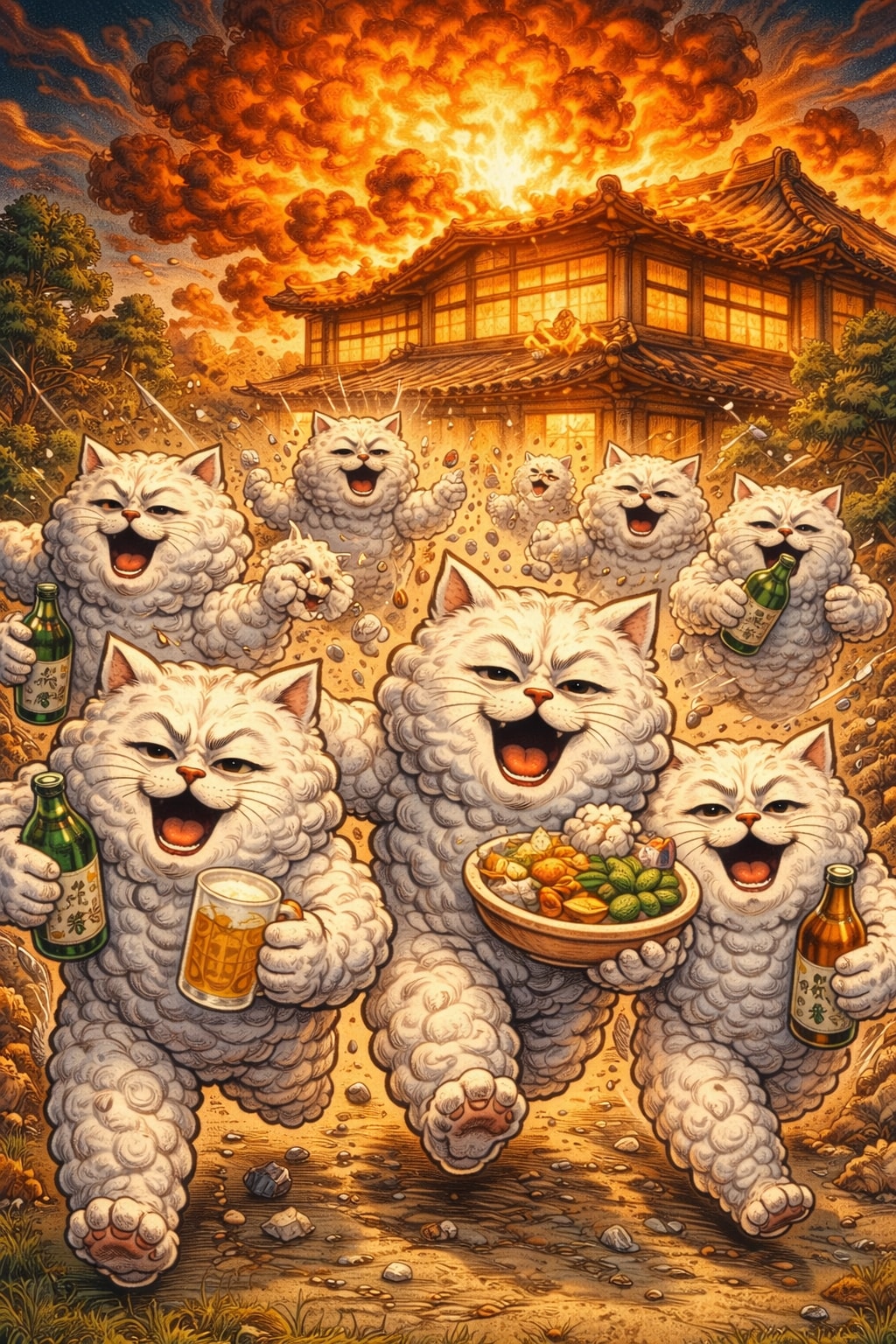 旅館爆発！チェックアウト！