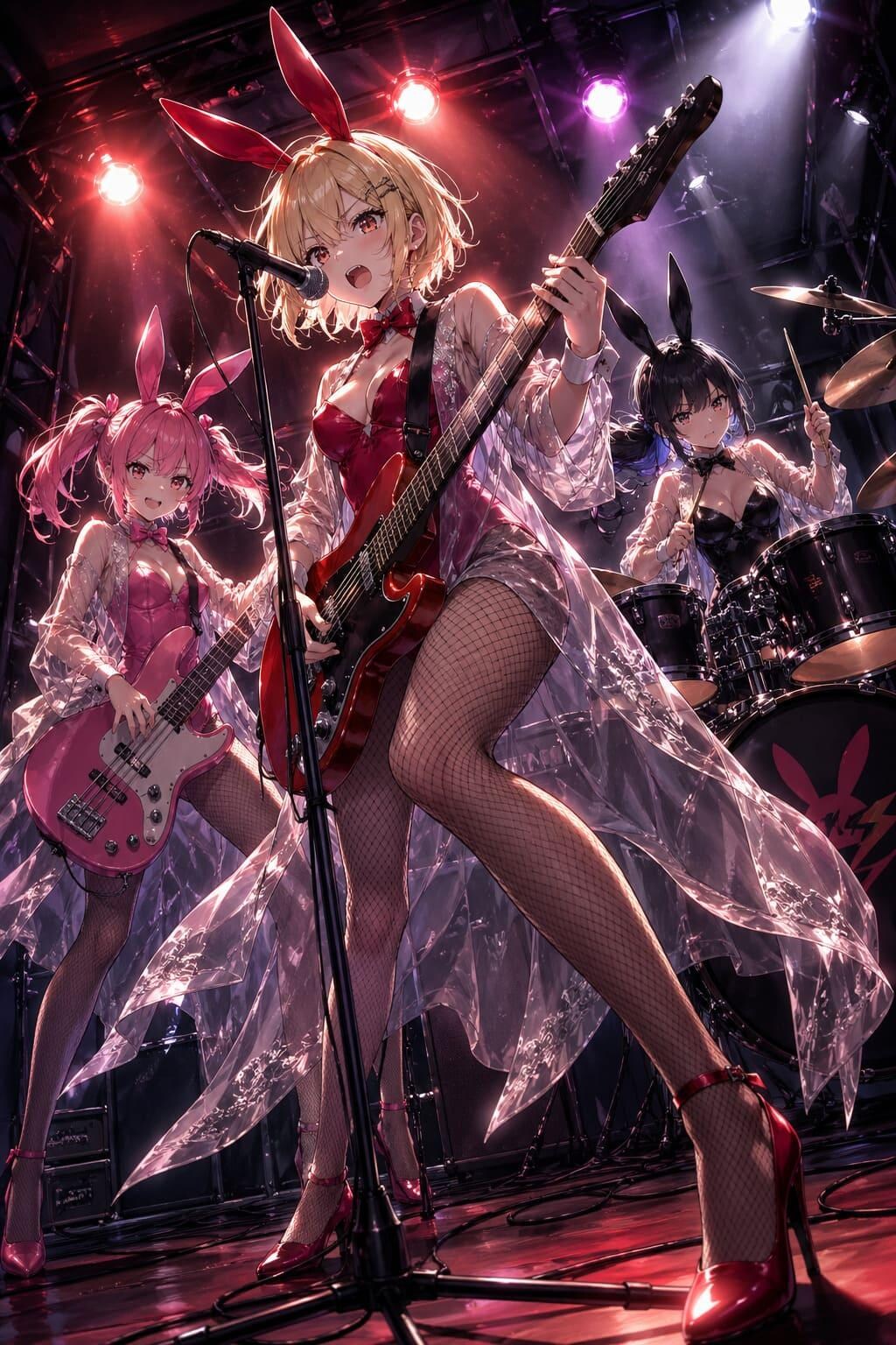 ガールズバンド [RABBIT RIOT]