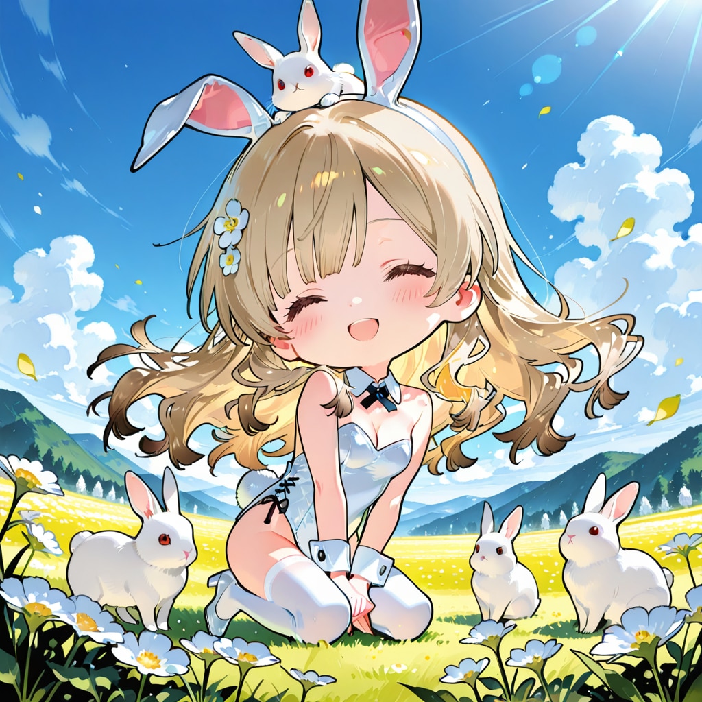 うさぎのお友達