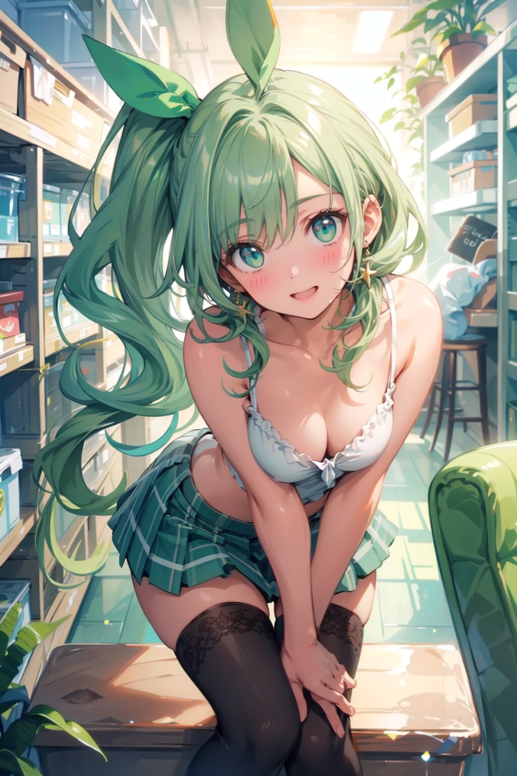 キャミソール女子