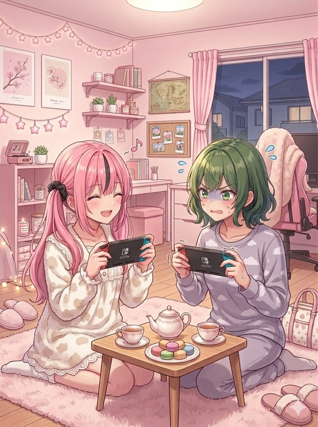心春ちゃん＆芽生ちゃん