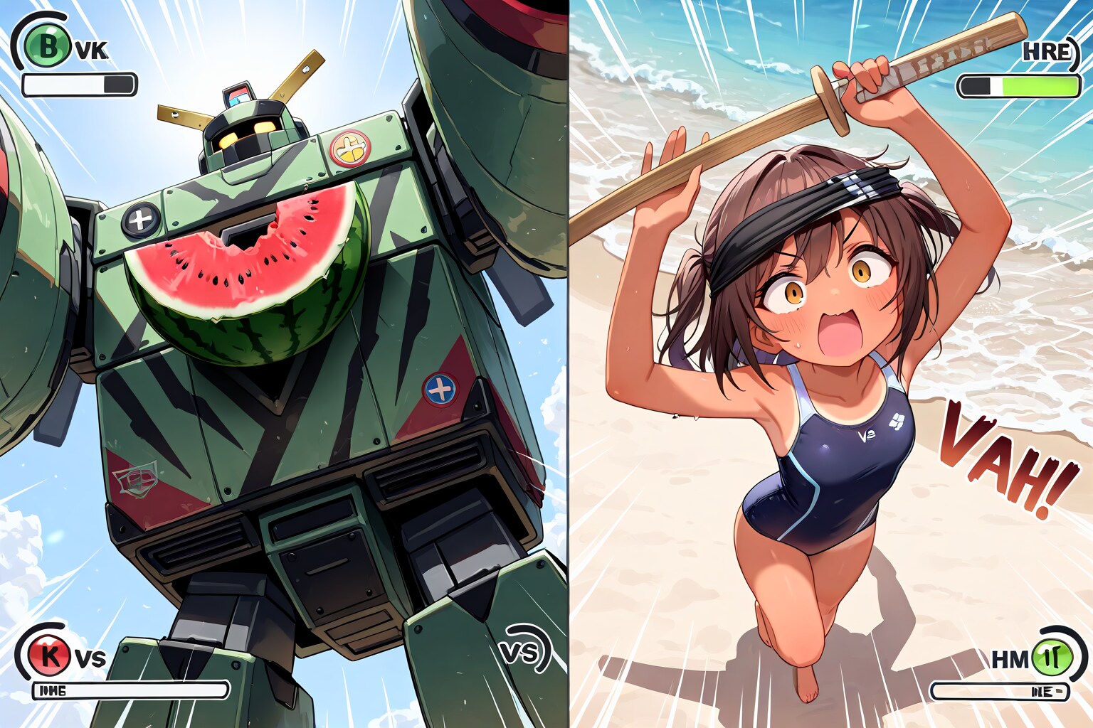 ７月２７日はスイカの日 | の人気AIイラスト・グラビア