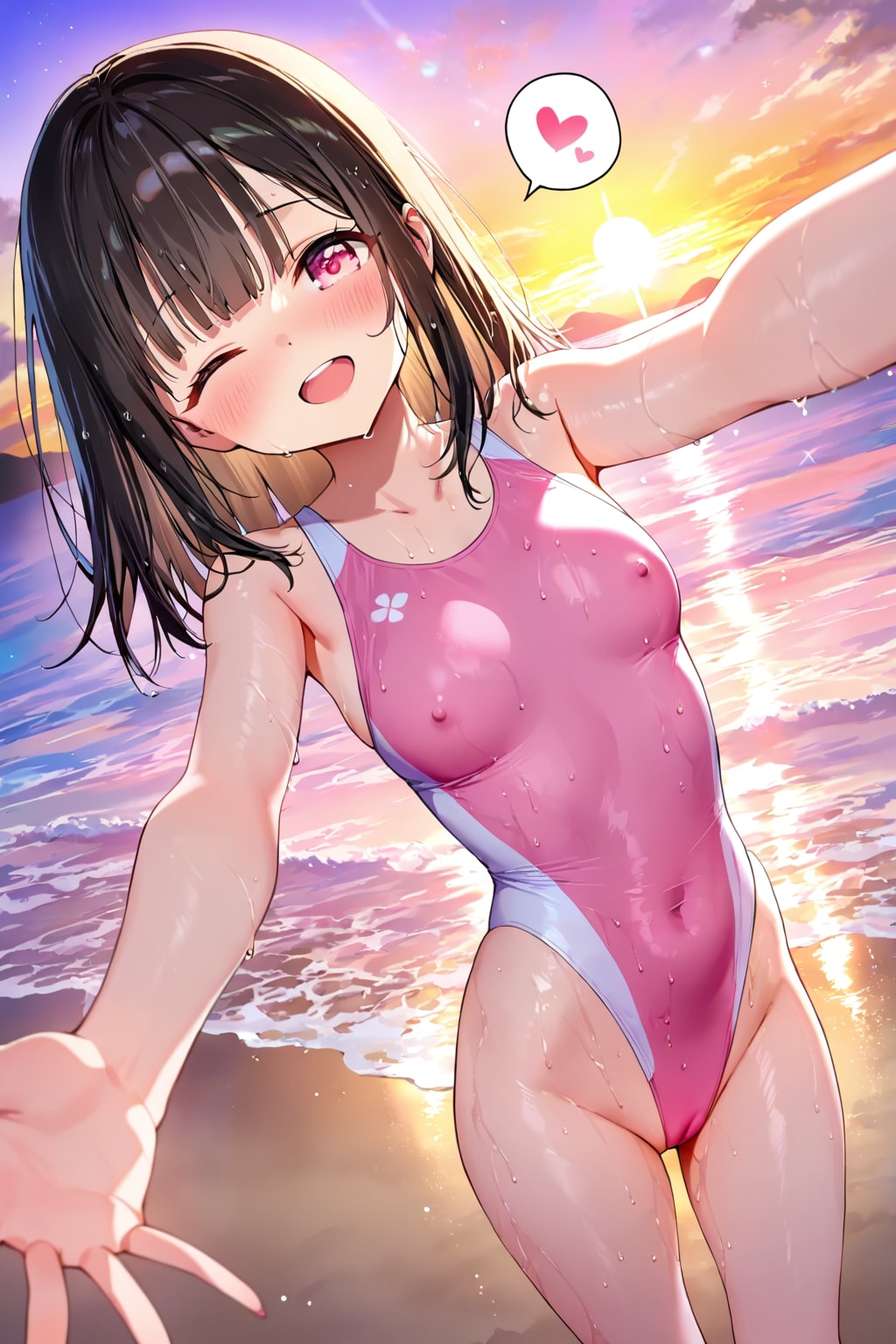 仲直りのハグしよ〜❤️