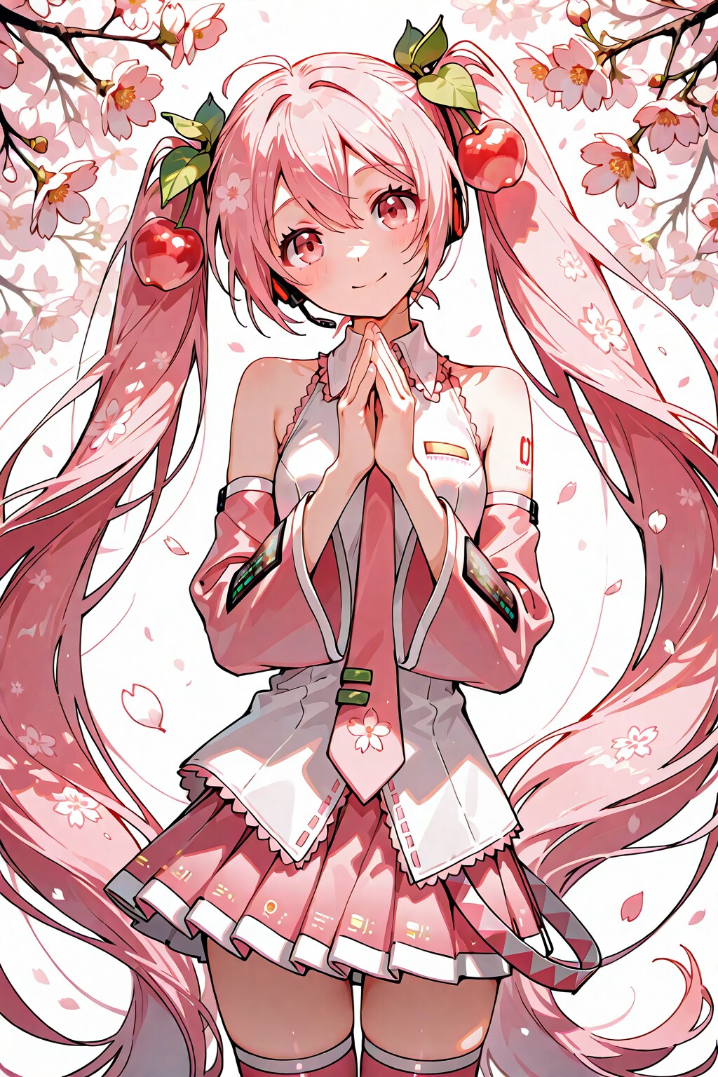 桜ミク１１ | の人気AIイラスト・グラビア