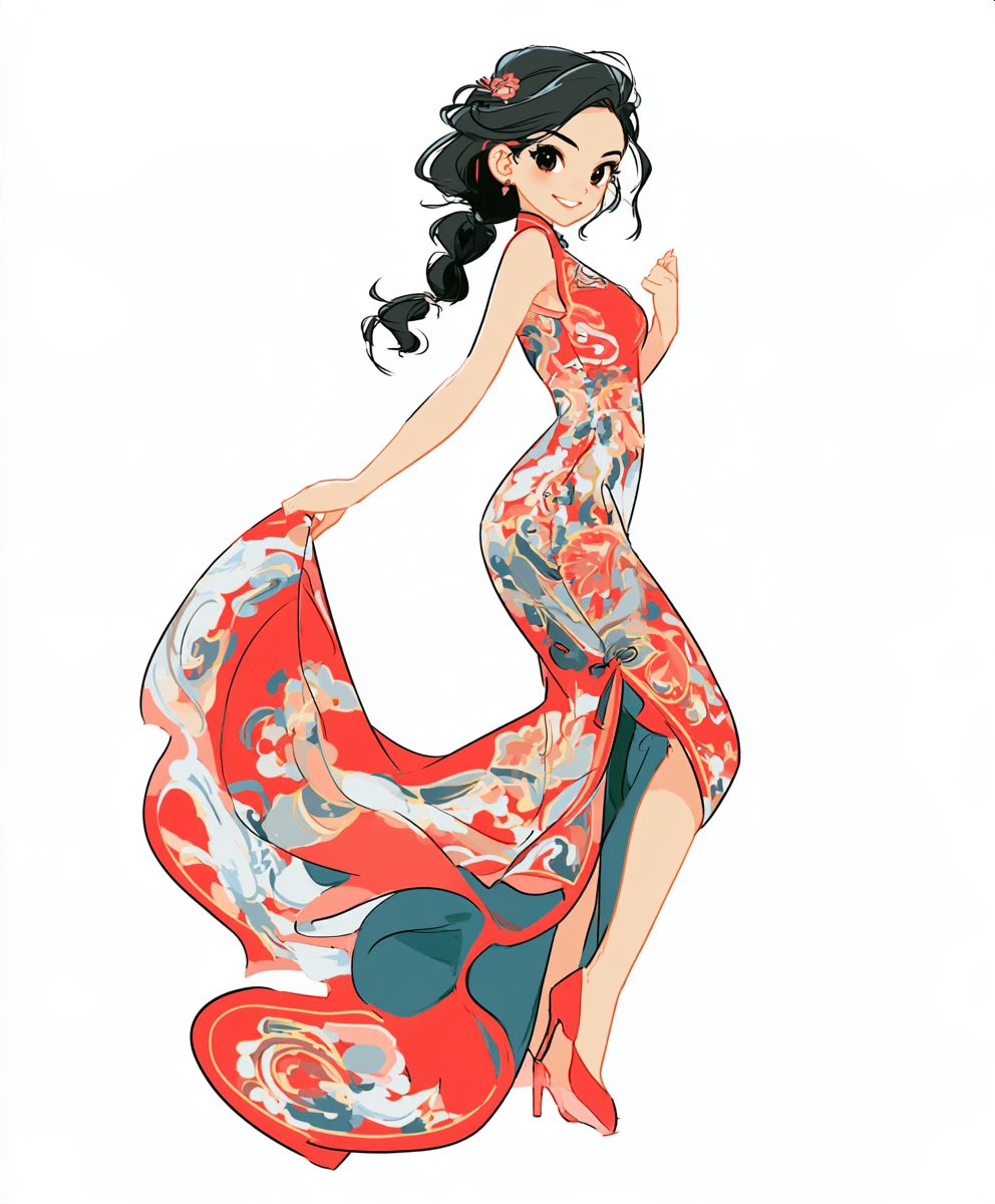 旅の途中のチャイナドレス | の人気AIイラスト・グラビア