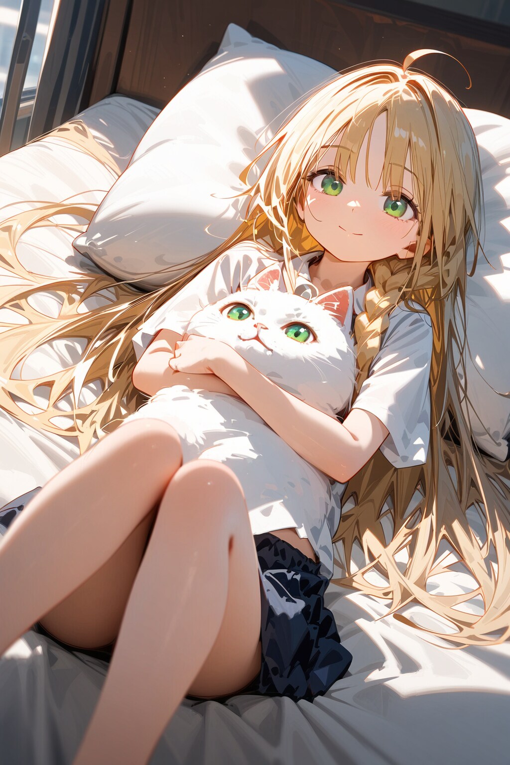 猫寝具×オリシアちゃん♪