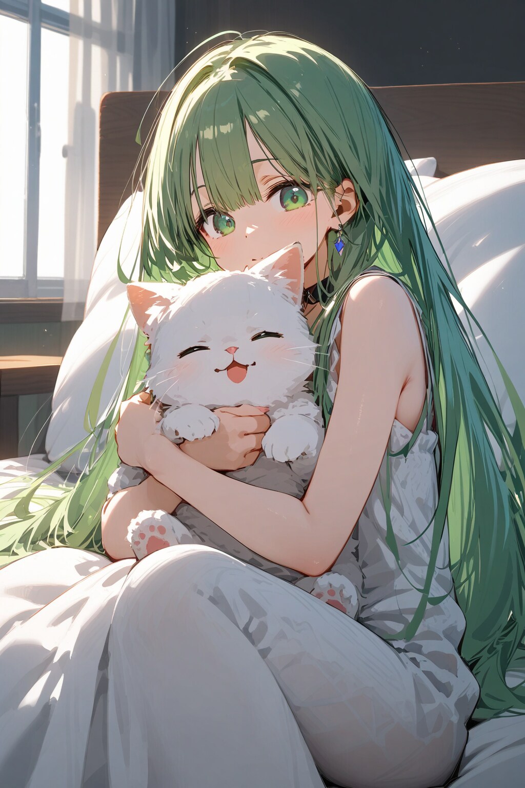 猫寝具×オリシアちゃん♪