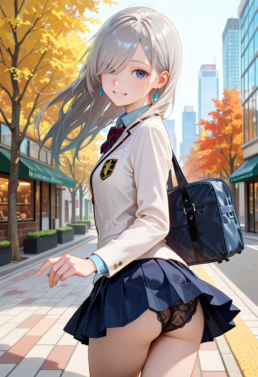 由璃亜 school uniform R15 (1)