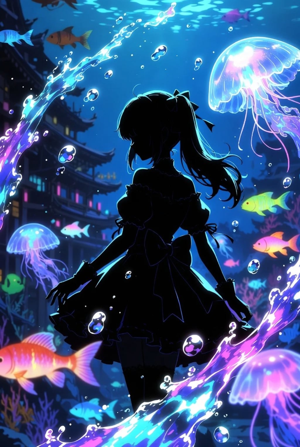 Gothic Lolita Alice in The Dragon Palace