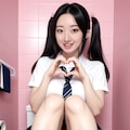 文字コラ即落ち２コマ　ちょいブスだけど簡単にヤらせてくれる寛容アオハル女子　差分有 3枚目