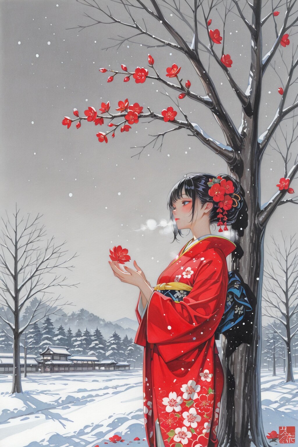 梅の開花