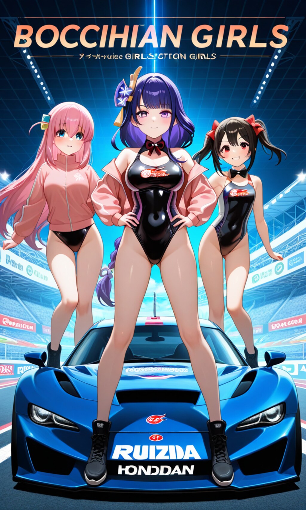 レースクイーンキャラクターず