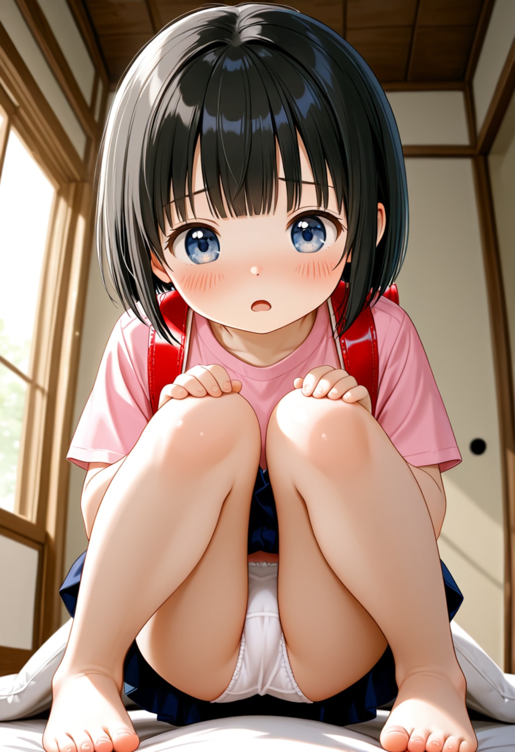 お兄ちゃん風邪ひいたの？大丈夫？