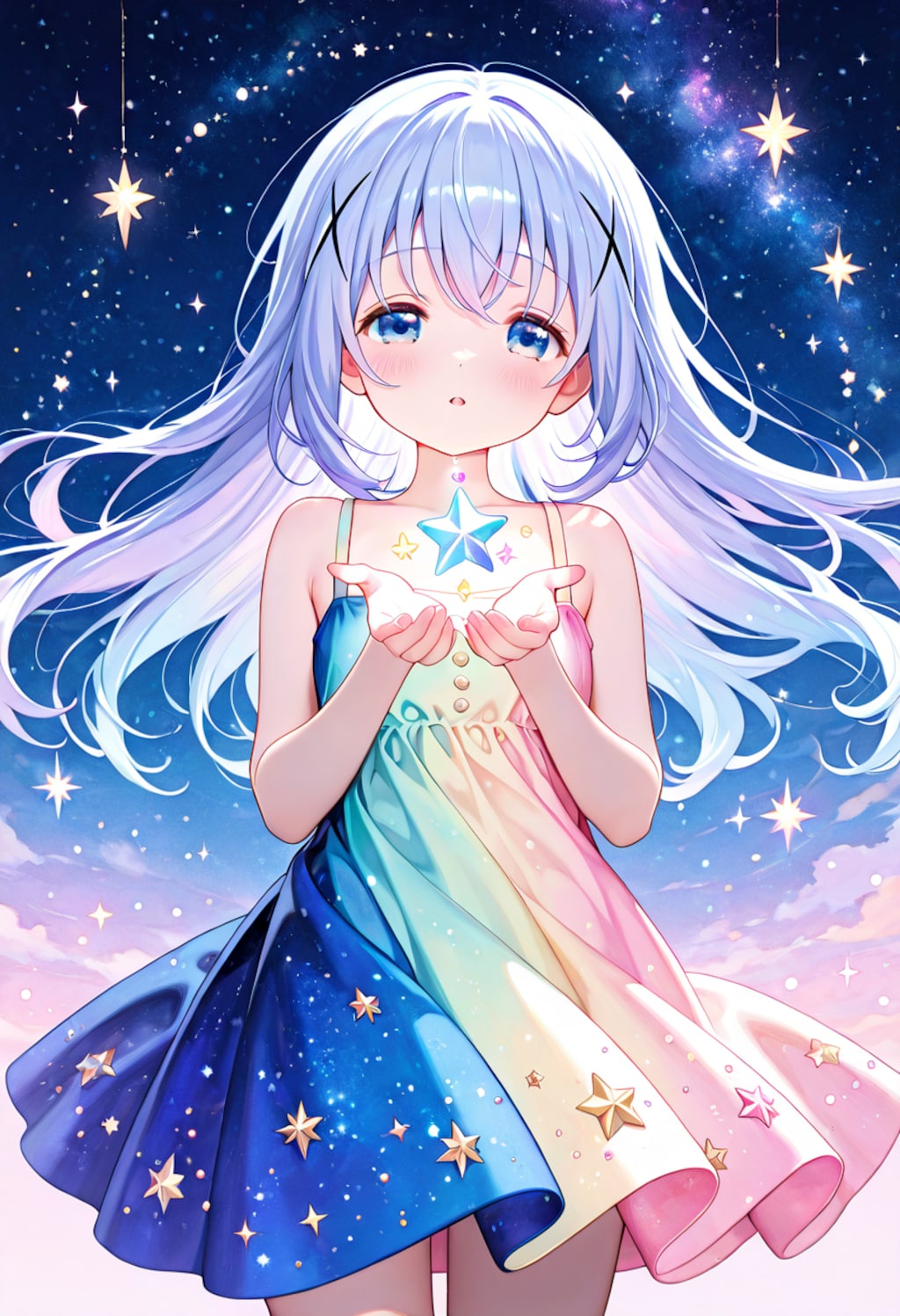 星とチノちゃん