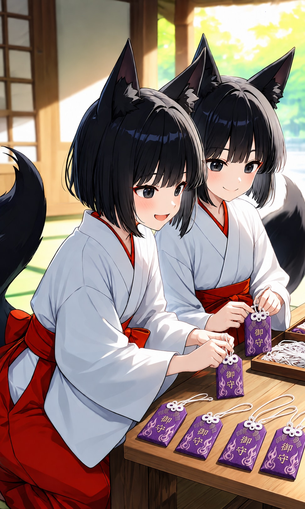 御守り作り | の人気AIイラスト・グラビア