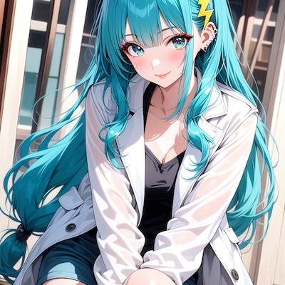 ロングコートとショートパンツDays