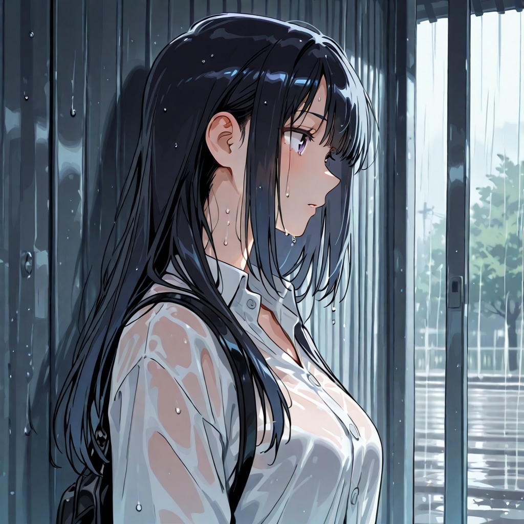 早く雨やまないかな | の人気AIイラスト・グラビア