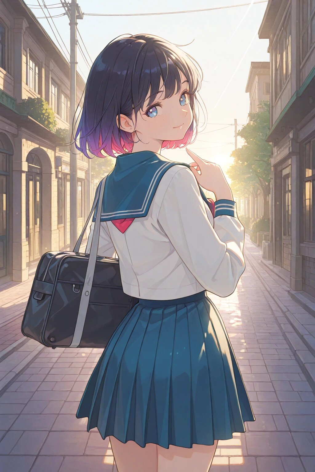 おはよう、一緒に行こ？