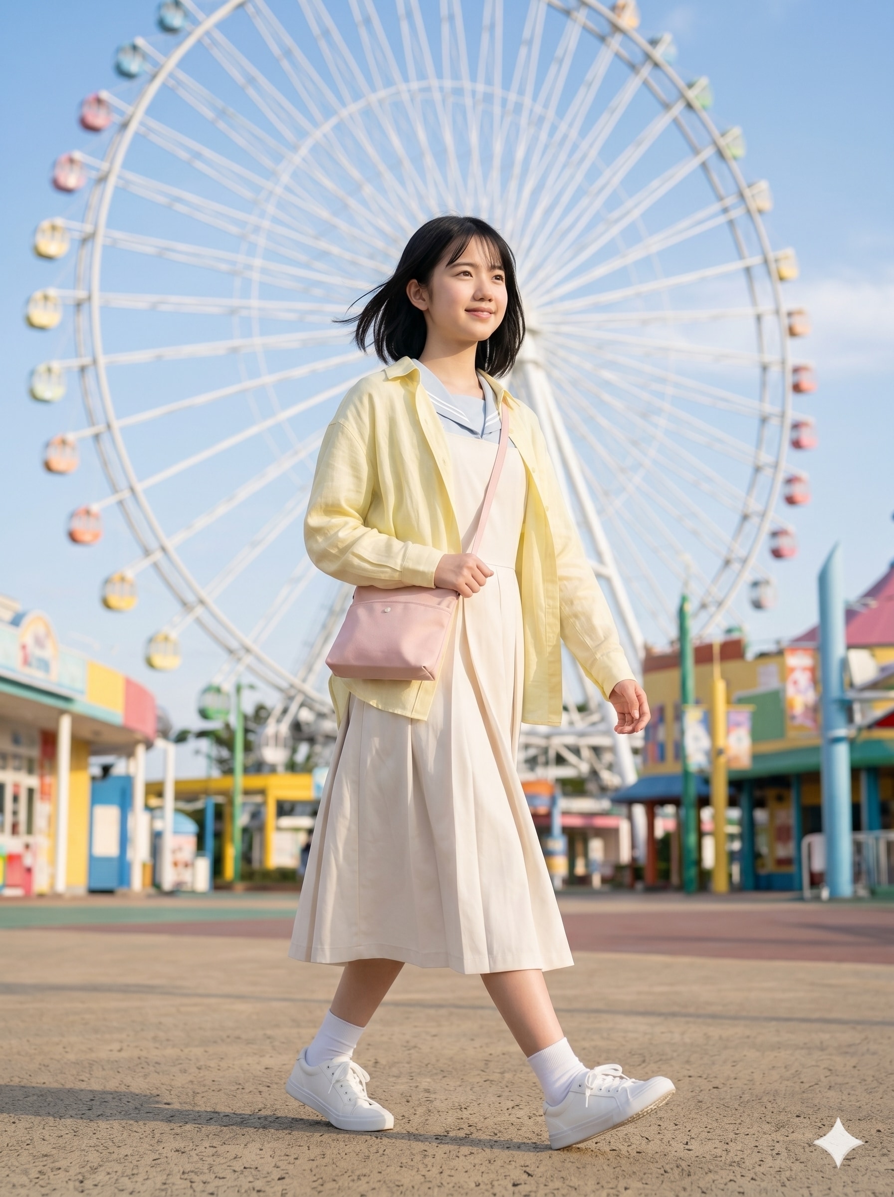 普通の美少女　遊園地