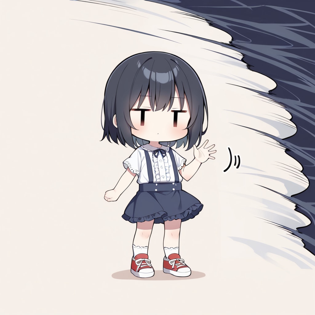 【没イラスト】竜巻を起こす