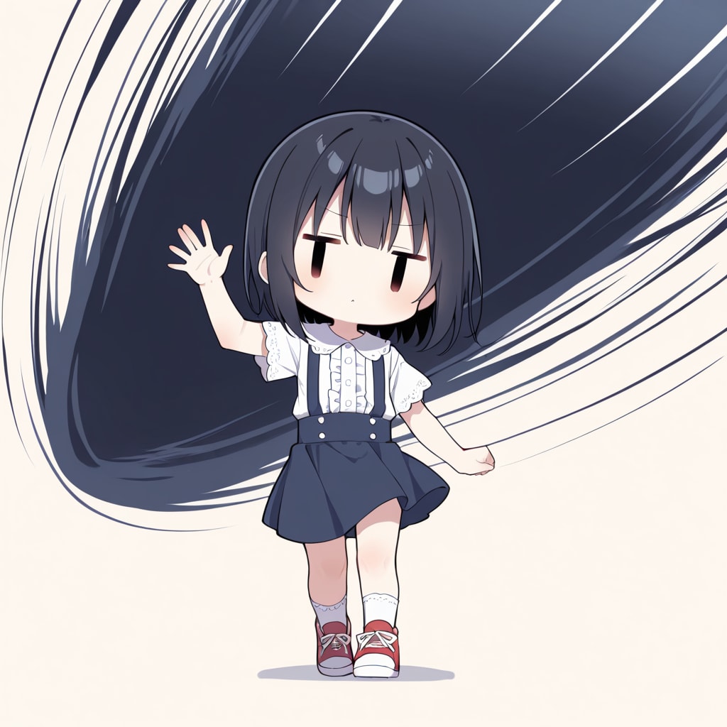 【没イラスト】竜巻を起こす