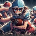🏈泥まみれの女子アメフト 126 10枚目