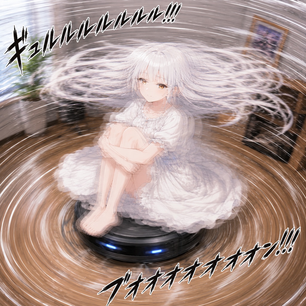 (少し閲覧注意)壊れたルンバとカスミ