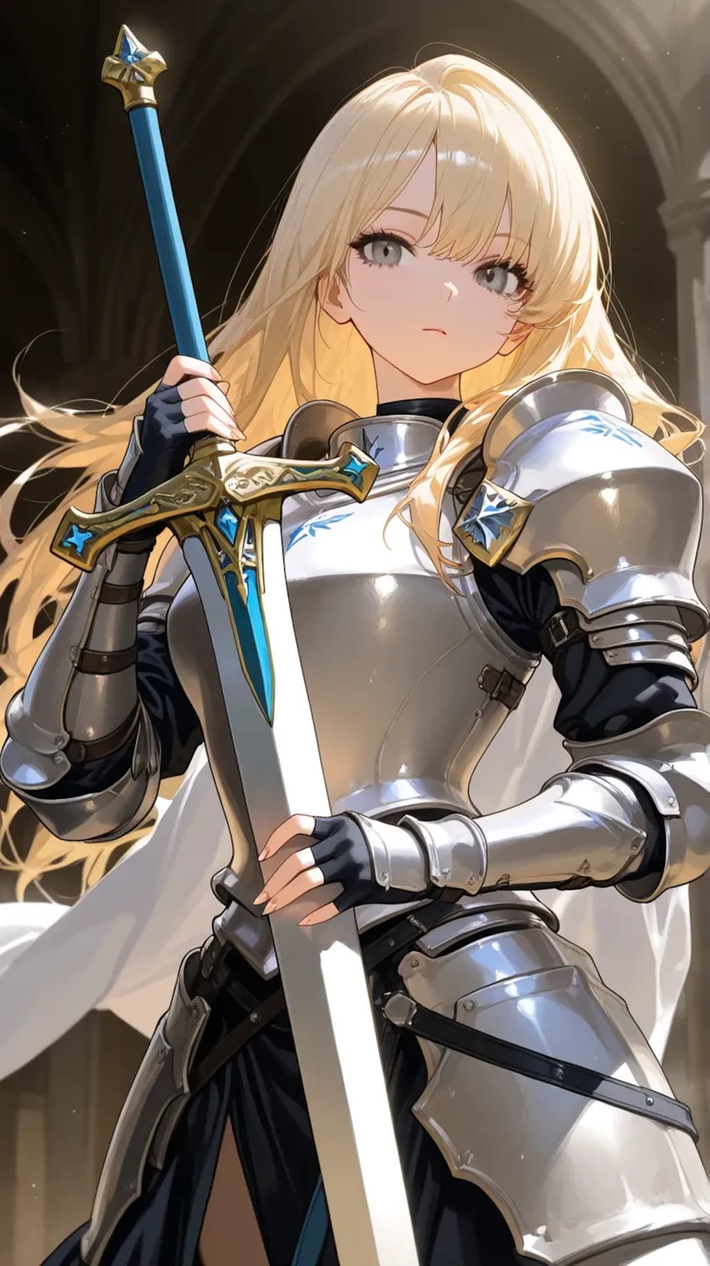 聖剣を持つ聖騎士長