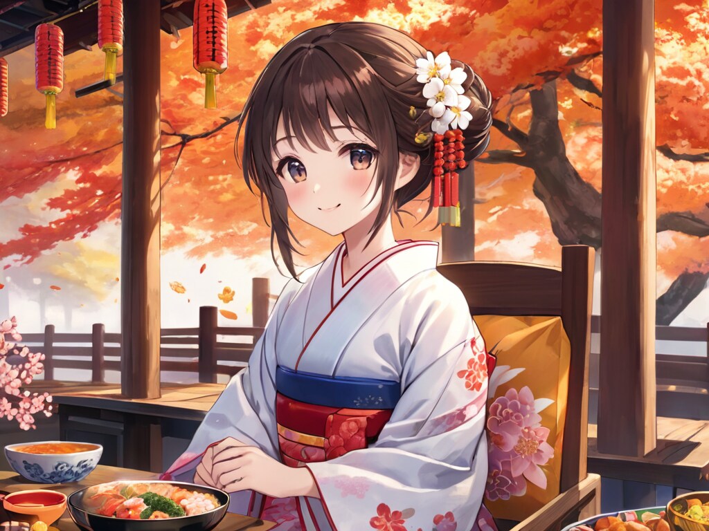 花より団子、ですかね