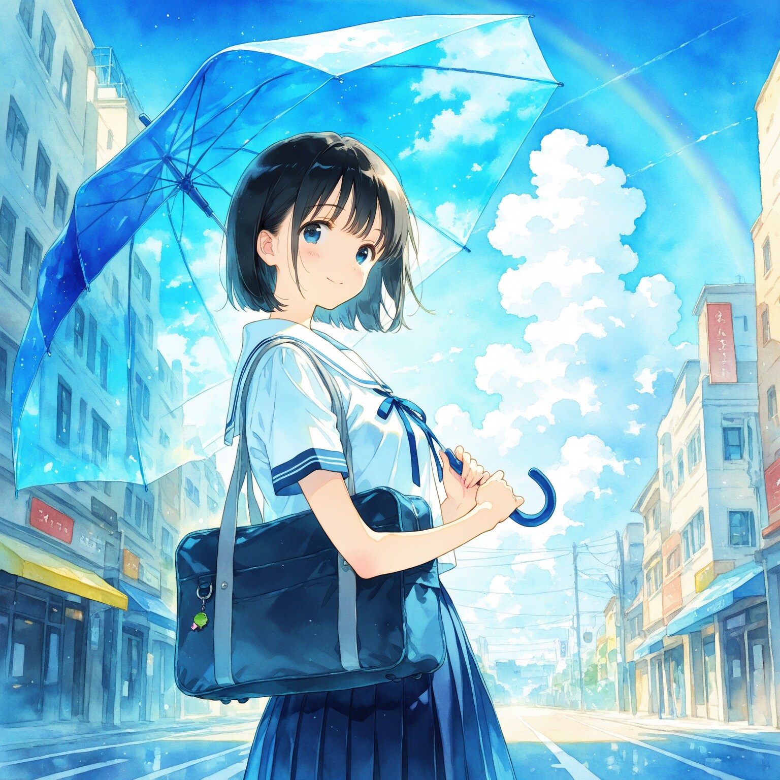 雨上がり