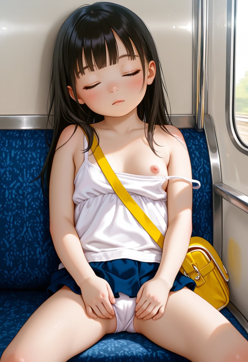 電車で睡眠。。。