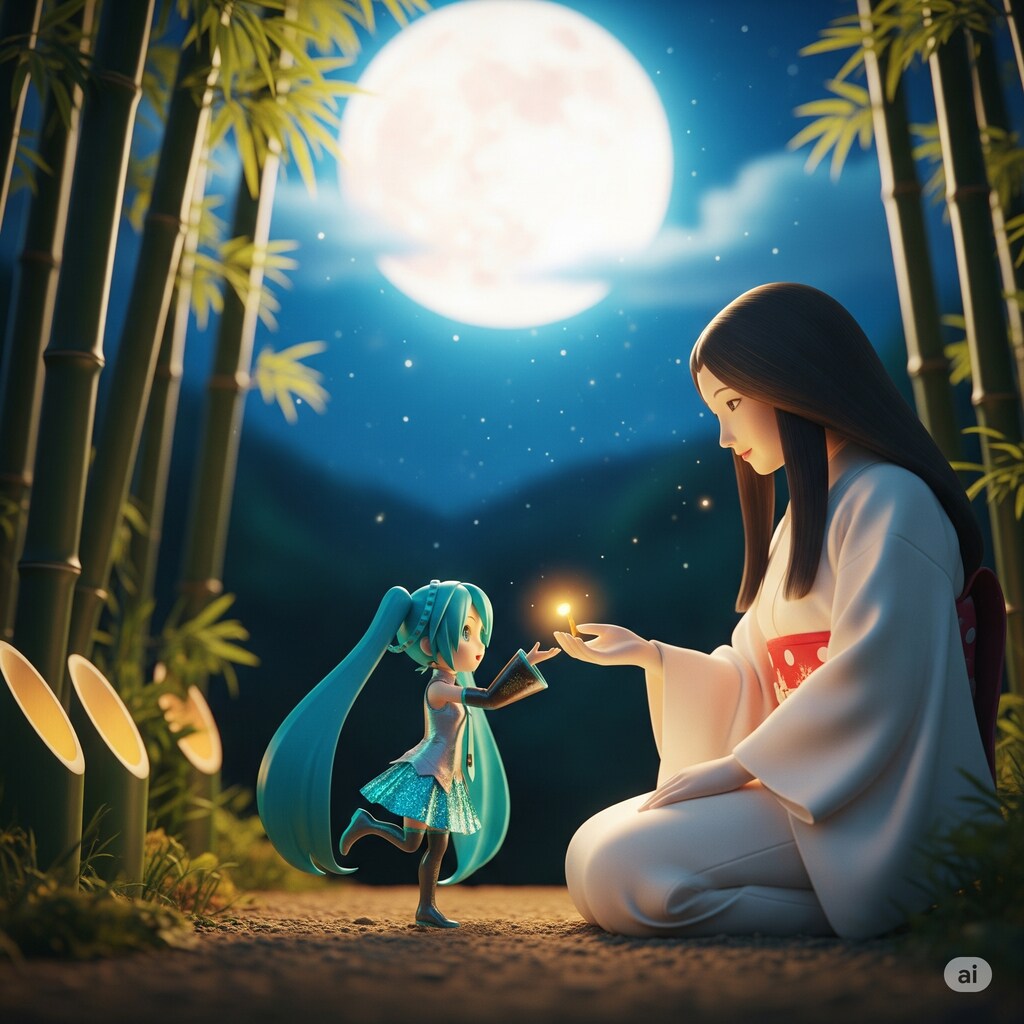 かぐや姫に会いました