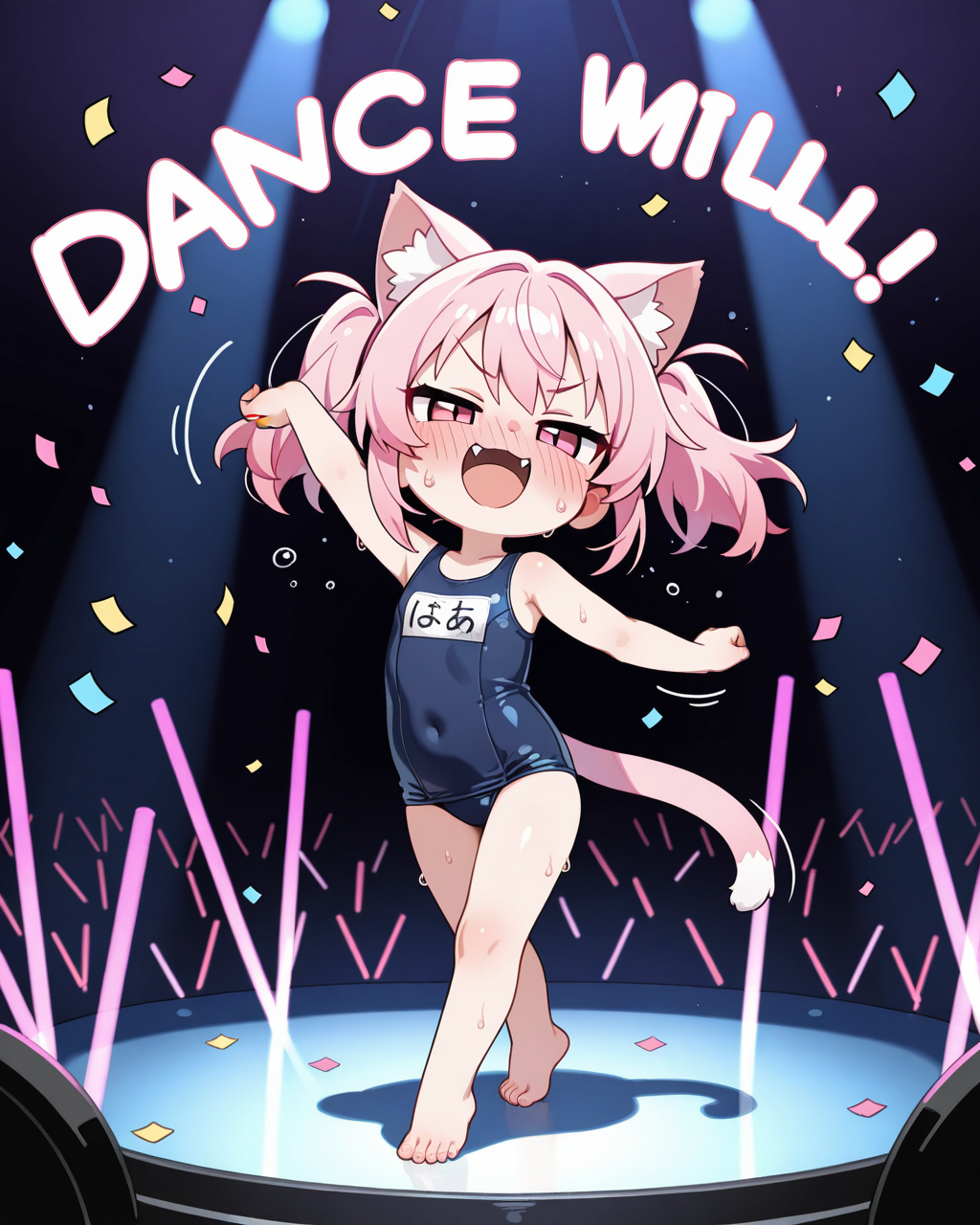も、もうちょいまともな衣装はにゃかったのかっ！？（怒）