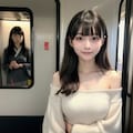 電車に乗っ娘ちゃん 8枚目