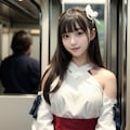 電車に乗っ娘ちゃん 11枚目