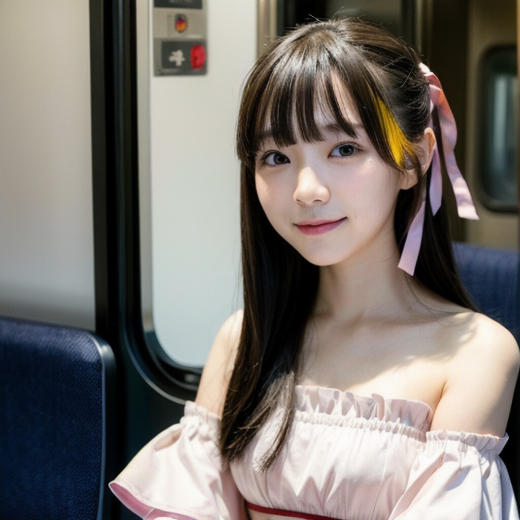 電車に乗っ娘ちゃん