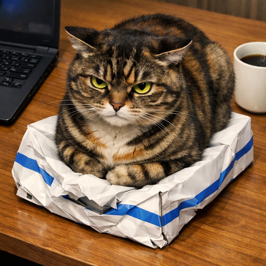 妖怪ティッシュ潰し