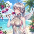ハチドリ擬人化(ボツ) 2枚目