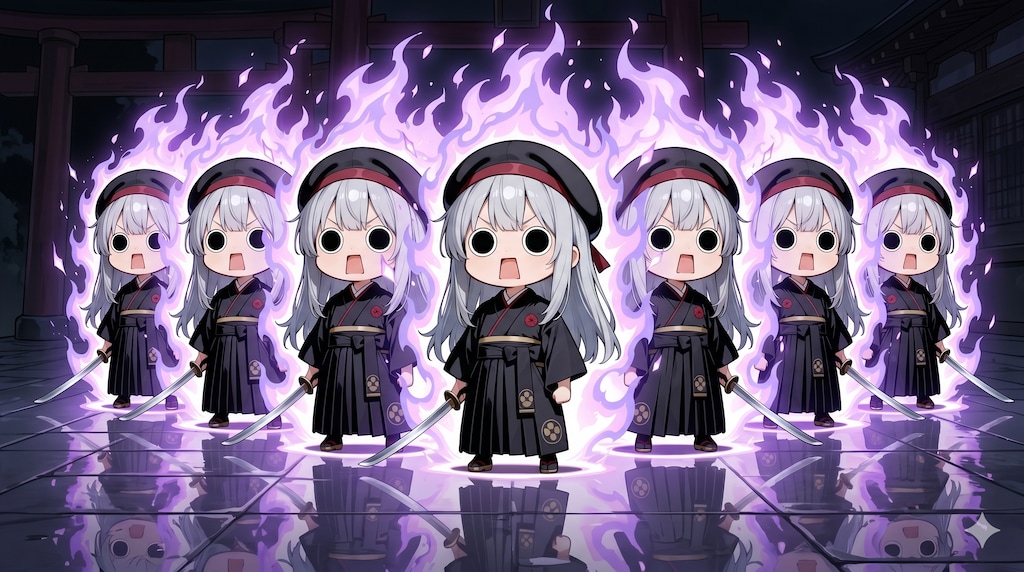 七人侍えらいこっちゃ嬢