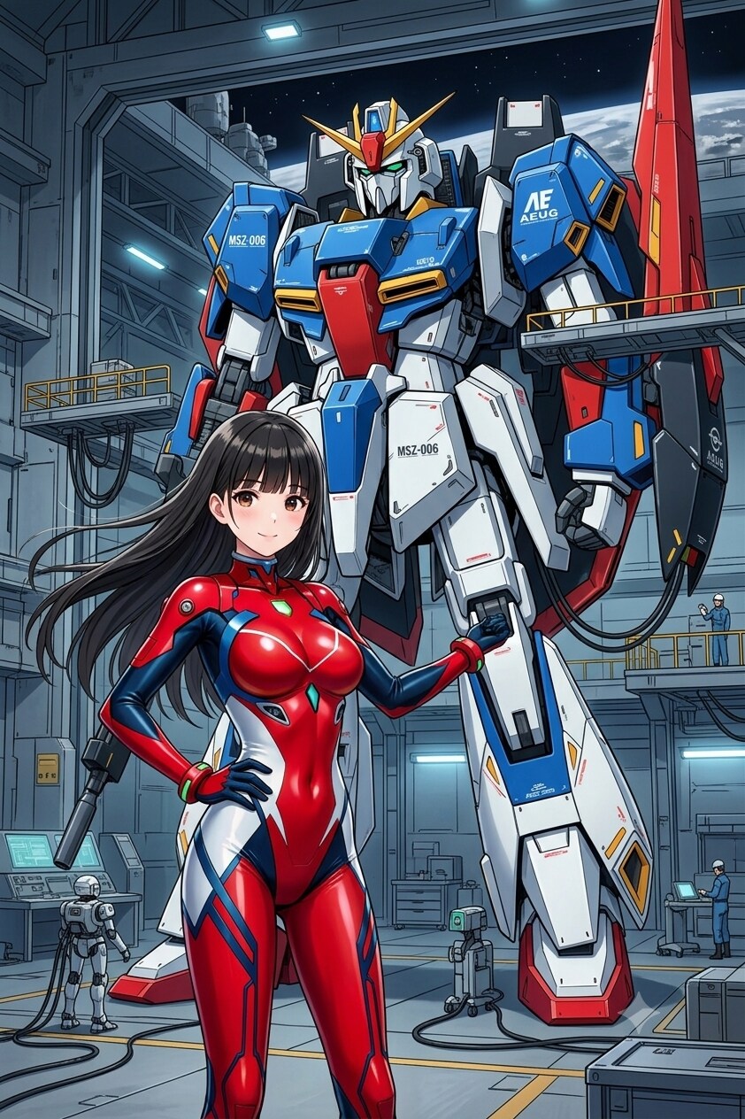 サキちゃんとZガンダム
