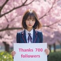 Thanks 700 followers！ 3枚目