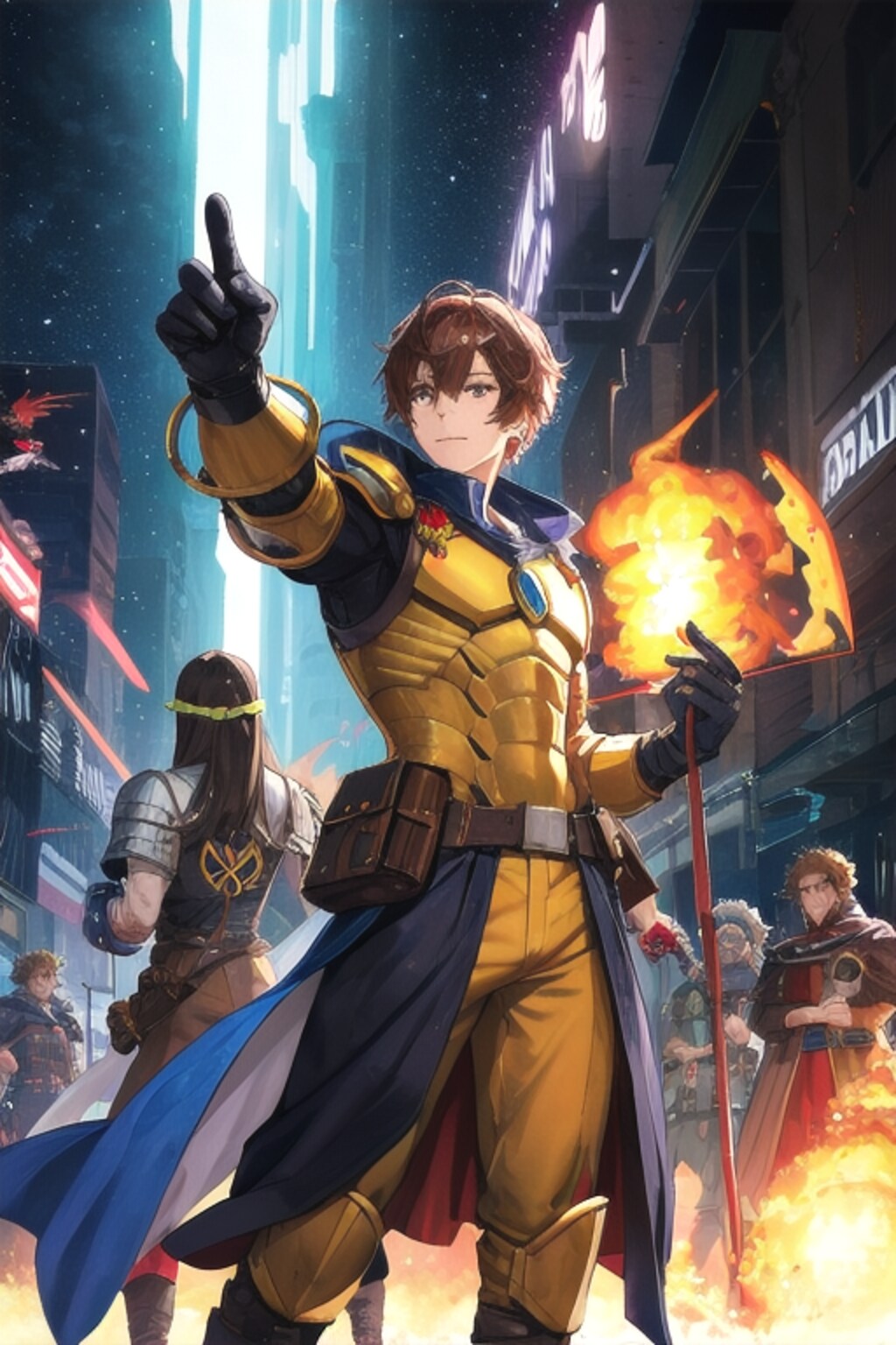 英雄たちの帰還