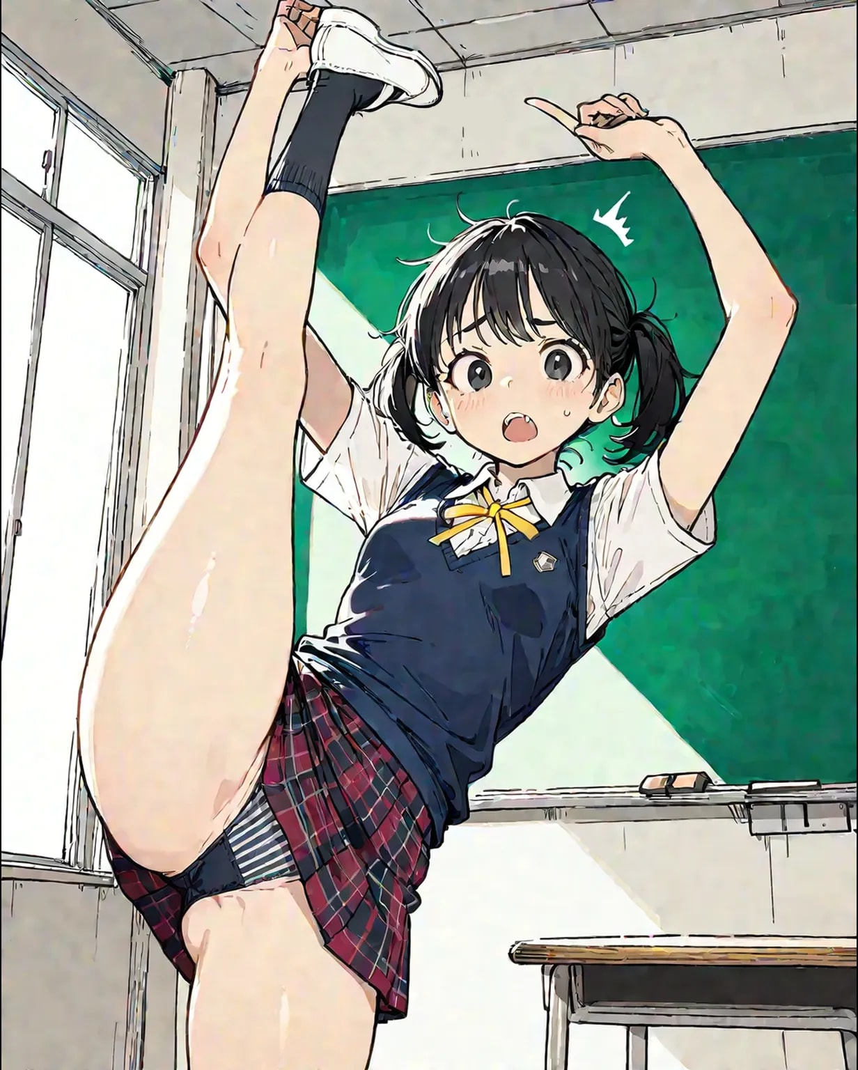 教室に男子がいたと気付く