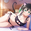 猫ランジェリーを着た高咲侑ちゃん 2枚目