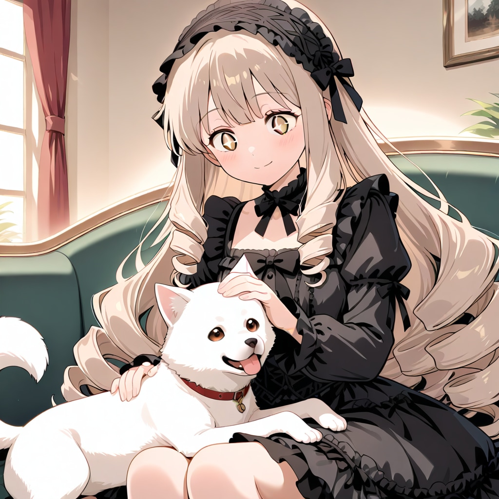 girl who likes animals