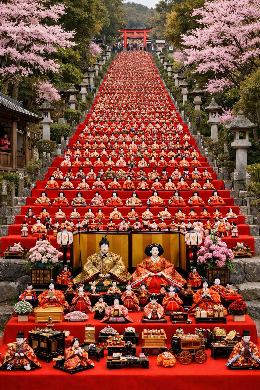 『千段雛飾り』