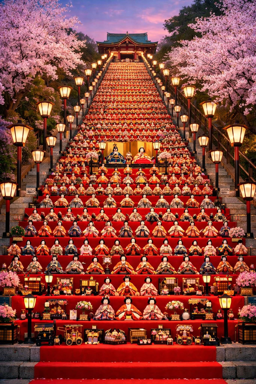 『千段雛飾り』