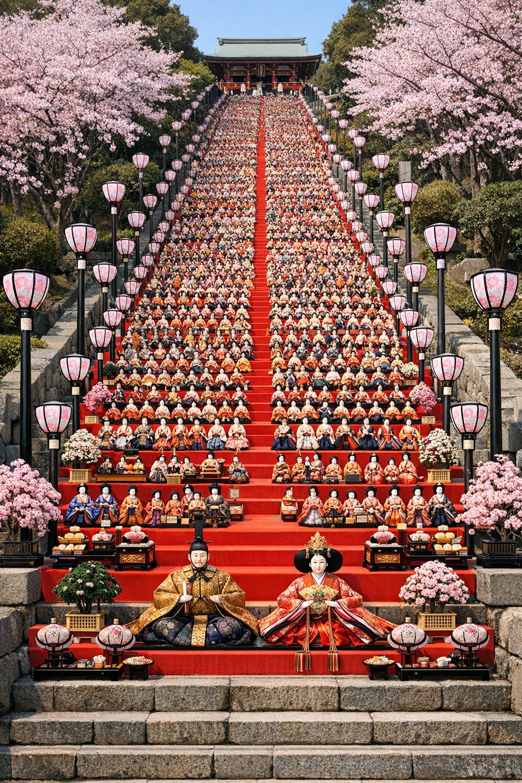 『千段雛飾り』