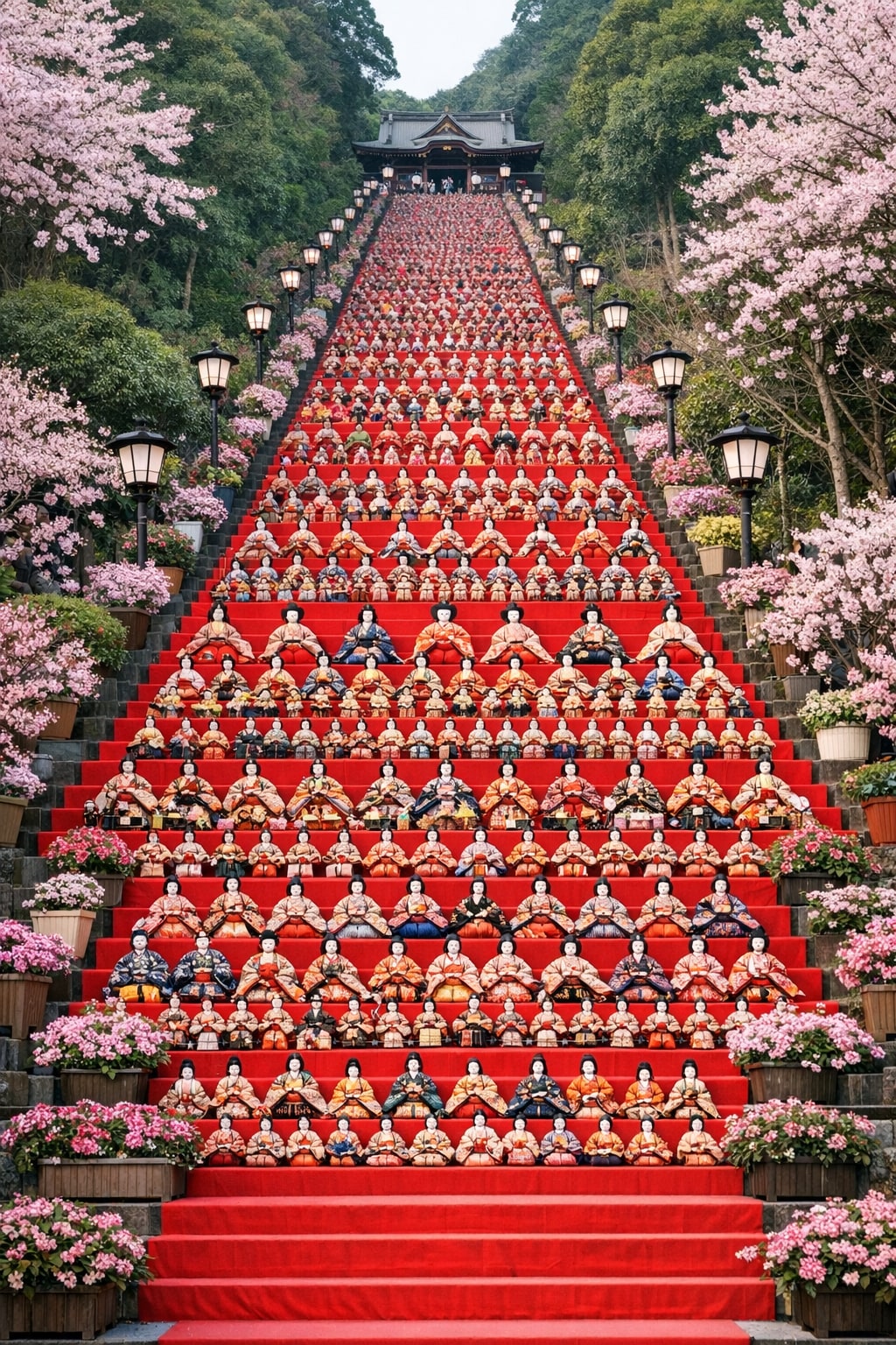 『千段雛飾り』